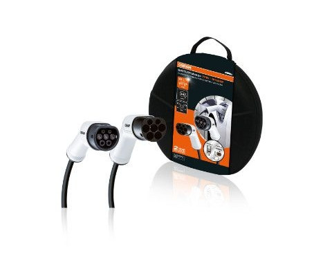 Laddkabel 7PIN Typ2 till Typ2 16A 1ph (5m), bild 9