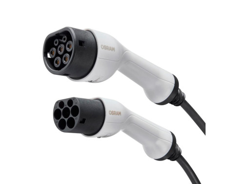 Osram BATTERYcharge 7PIN Typ 2>2 16A 3ph (5m) - Laddkabel för elbilar, bild 6