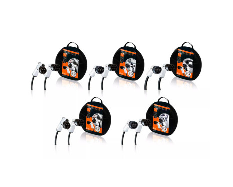 Osram BATTERYcharge 7PIN Typ 2>2 16A 3ph (5m) - Laddkabel för elbilar, bild 9