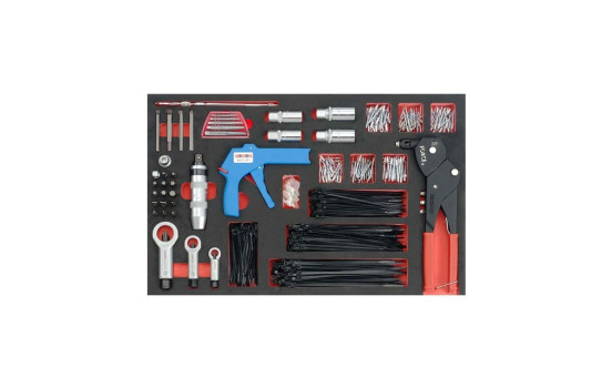 Force Tiewrapsset inkl Bits 626-delar (EVA), bild 2