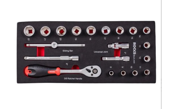 Rooks Tool Set 3/8" 20-delar