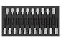 Sonic Bit-sockelset 1/2", SFS 1/3 21-delat