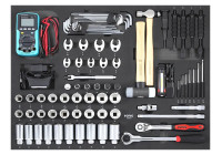 Sonic kombinationsset 1/2" SFS-XL 86 delar