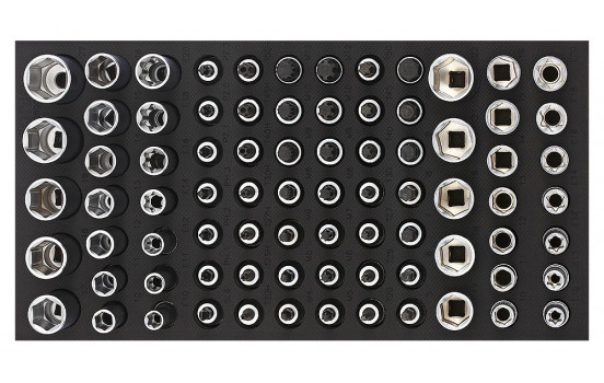 Sonic Socket & Bits socket set 3/8", SFS 1/3 80-delar