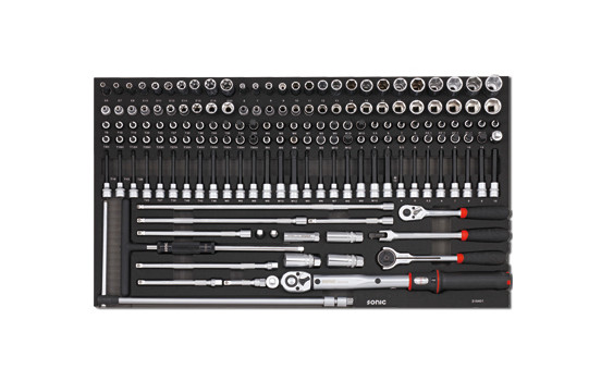 Sonic Socket set 3/8", SFS Jumbo 164-delar