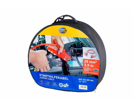 Hella startkablar 350A, avsäkrad, bild 3