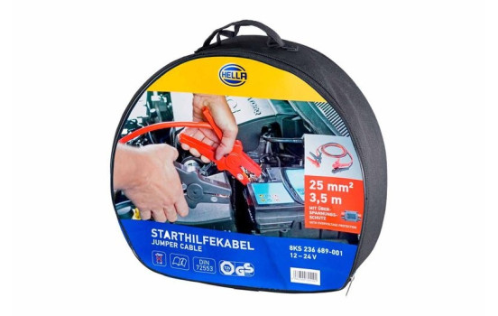Hella startkablar 350A, avsäkrad, bild 3