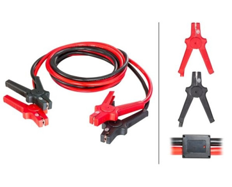 Hella startkablar 480A, avsäkrad