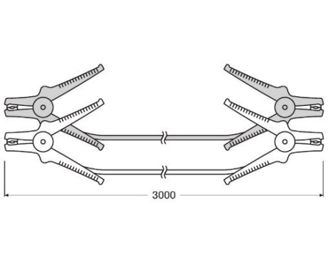 Osram BATTERYstart Startkablar 300A, bild 5