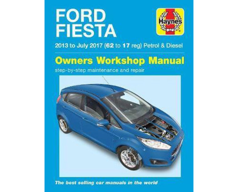 Haynes verkstadshandbok Ford Fiesta bensin och diesel (2013-2017)
