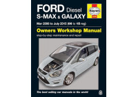 Haynes verkstadshandbok Ford S-MAX & Galaxy diesel (mars 2006-jul 2015)