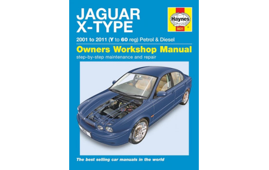 Haynes Verkstadshandbok Jaguar X Bensin & dieseltyp (2001-2011)