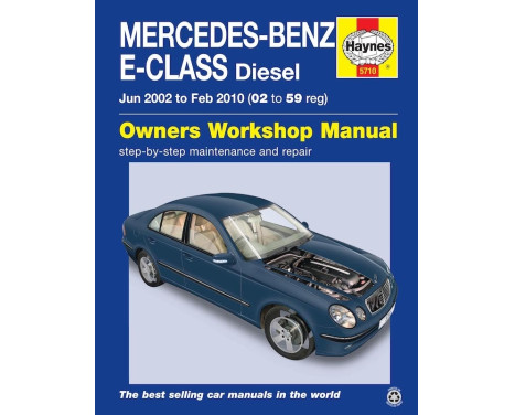 Haynes verkstadshandbok Mercedes-Benz E-Class diesel (juni 2002-feb 2010)