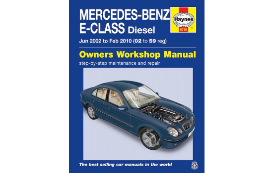 Haynes verkstadshandbok Mercedes-Benz E-Class diesel (juni 2002-feb 2010)