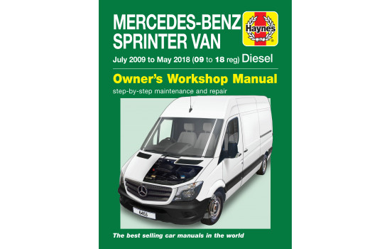 Haynes verkstadshandbok Mercedes Benz Sprinter dieselbilar 2009 till 2018