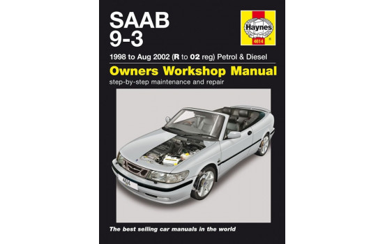 Haynes verkstadshandbok Saab 9-3 Bensin & Diesel (1998-aug 2002)