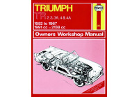 Haynes verkstadshandbok Triumph TR2, TR3, TR3A, TR4 och TR4A (1952-1967) klassisk utskrift