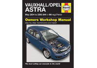 Haynes verkstadshandbok Vauxhall / Opel Astra bensin (maj 2004-2008)