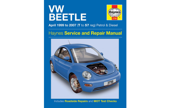 Haynes verkstadshandbok VW Beetle bensin och diesel 1999 till 2007