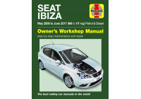 Haynes verkstadsmanual Seat Ibiza 2008 - 2017 Bensin & Diesel