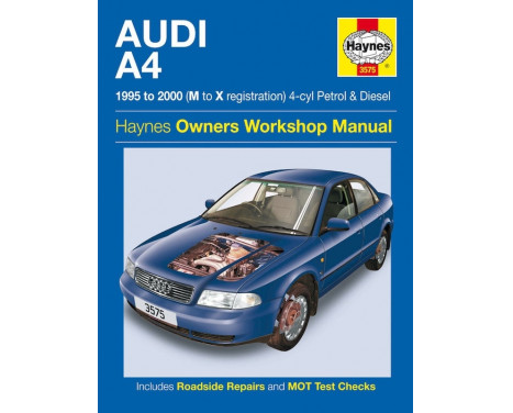 Haynes Workshop manual Audi A4 bensin & Diesel (1995-2000)
