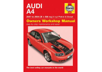 Haynes Workshop manual Audi A4 bensin och diesel (2001-2004)