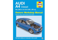 Haynes Workshop manual Audi A4 diesel (mars 2008-okt 2015)