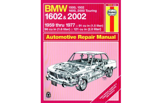 Haynes Workshop manual BMW 1500, 1502, 1600, 1602, 2000 och 2002 (1959-1977) klassisk utskrift