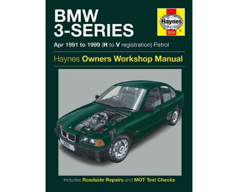 Haynes Workshop manual BMW 3-serie bensin (april 1991 - 1999)