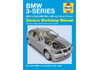 Haynes Workshop manual BMW 3-serie bensin och diesel (2005 - Sept 2008)
