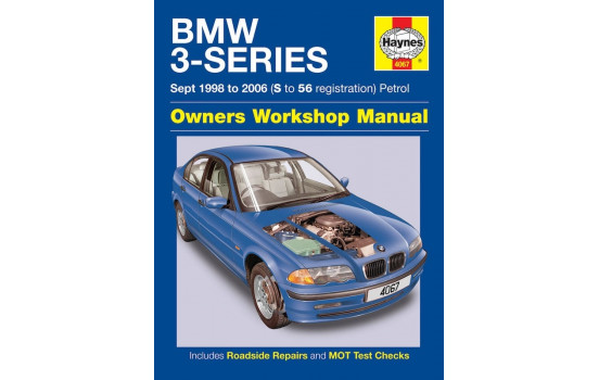 Haynes Workshop manual BMW 3-serie bensin (september 1998-2006)