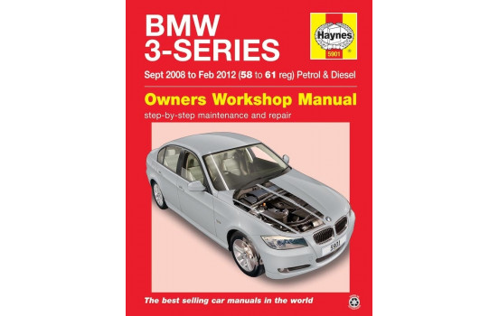 Haynes Workshop manual BMW 3-serien (september 2008-feb. 2012)