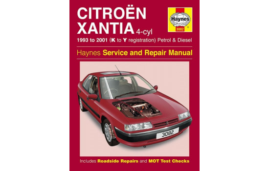 Haynes Workshop manual Citroën Xantia bensin och diesel (93 - 01)