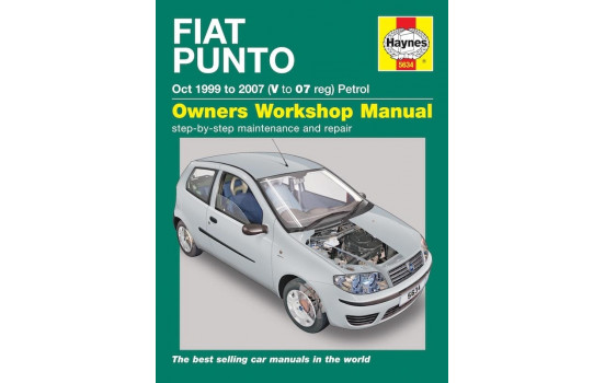 Haynes Workshop manual Fiat Punto bensin (okt 1999-2007)