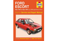 Haynes Workshop manual Ford Escort bensin (september 1980-september 1990)