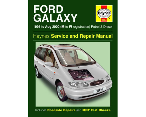 Haynes Workshop manual Ford Galaxy bensin och diesel (1995-aug 2000)
