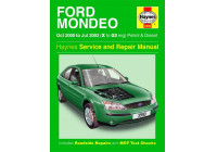 Haynes Workshop manual Ford Mondeo bensin och diesel (okt 2000-jul 2003)