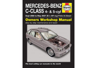 Haynes Workshop manual Mercedes-Benz C-Class bensin och diesel (sep 2000-maj 2007)