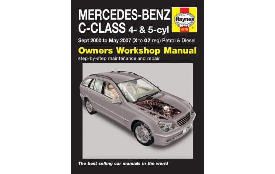 Haynes Workshop manual Mercedes-Benz C-Class bensin och diesel (sep 2000-maj 2007)