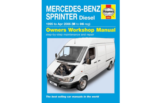 Haynes Workshop manual Mercedes-Benz Sprinter diesel (1995 - apr 2006)