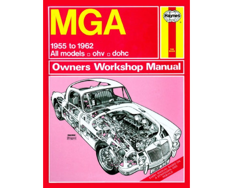Haynes Workshop manual MGA (1955-1962) klassisk utskrift