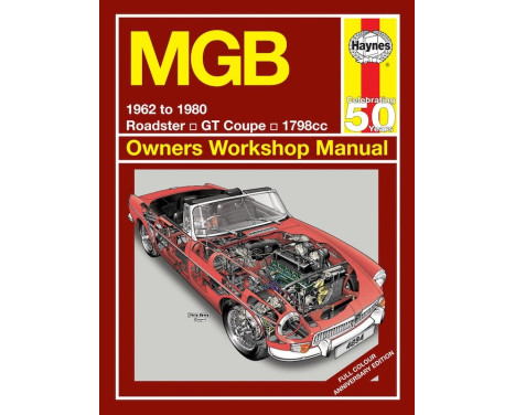 Haynes Workshop manual MGB (62 till 80)