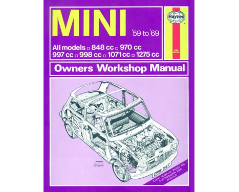 Haynes Workshop manual Mini 1959-1969 klassisk utskrift