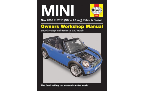 Haynes Workshop manual MINI bensin och diesel (nov 2006 - 2013)