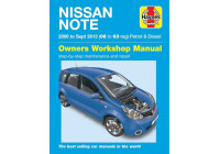 Haynes Workshop manual Nissan Note bensin och diesel (2006-2013)