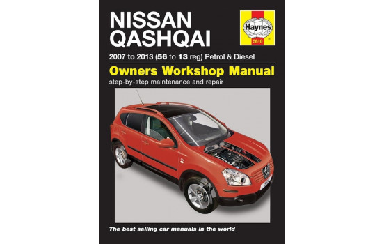 Haynes Workshop manual Nissan Qashqai bensin och diesel (2007-Jan 2014)