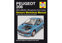 Haynes Workshop manual Peugeot 206 bensin och diesel (2002-2009)