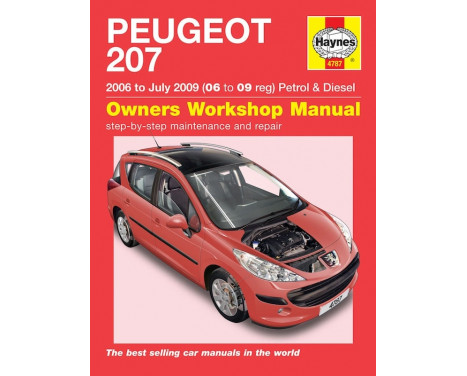 Haynes Workshop manual Peugeot 207 bensin och diesel (2006-juli 2009)