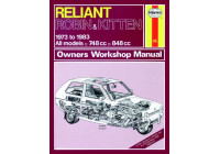 Haynes Workshop Manual Reliant Robin & Kattunge (1973-1983) Klassisk utskrift