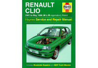 Haynes Workshop manual Renault Clio bensin (1991-1998)